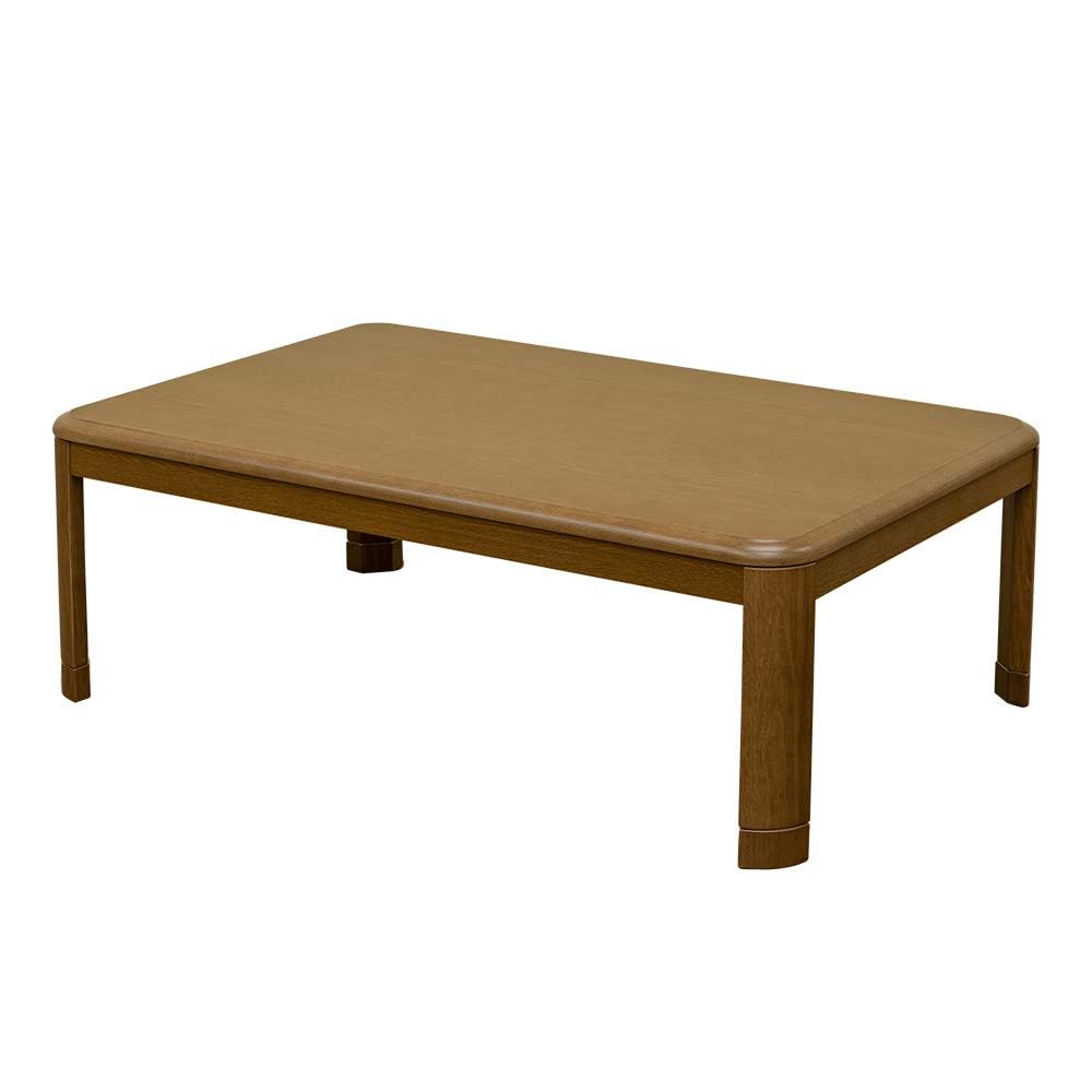 Amazon.co.jp : こたつテーブル 5cm継脚付き 120×80㎝ 長方形 木製